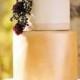 Modern Glam Autumn Wedding In Fig And Gold