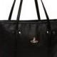 Zapprix Crocodile Pattern Black PU Women Top Handle Handbags