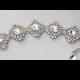 Bridal Bracelet - Wedding Bracelet, Crystal Bracelet, Bridal Jewelry, Wedding Jewelry, Bridesmaid Bracelet, Vintage Bracelet- MICHELLE