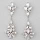 Wedding Earrings - Chandelier Bridal Earrings, Vintage Wedding, Crystal Earrings, Dangle Earrings, Teardrop Earrings, Wedding Jewelry