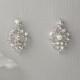 Crystal Bridal Earrings - Wedding Earrings, Rhinestone Earrings, Dangle Earrings, Drop Earrings, Wedding Jewelry - ALEXA