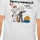 Stick Figure Honeymooner T-shirts and Gifts