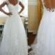 New lace Ivory/White wedding bridal gown dress custom size 4-6-8-10-12-14-16-18+