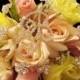 Single Crystal Bouquet Letter & 3 Bouquet Crystal Swirls (Set of 6 stems)