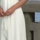 New Off White Chiffon Beach Wedding Dress Bridal Gown Size 10