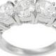 3/4 CT. T.W. Tressa Round Cut Cubic Zirconia Prong Set Bridal Style Ring in Sterling Silver - Silver