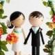 Custom Wedding Cake Topper - With Arch