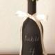 Chalkboard Wine Bottle / Wedding Table Number / Party Supply Chalkboards / Decorative Wine Bottle