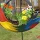 Parrot Planter - Creative Use Of An Old Tire