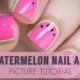 Watermelon Nail Art Tutorial