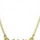 kate spade new york "Say Yes Bridal" Gold-Tone Mrs. Necklace, 16"