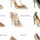 Gold Shoes Wedding Inspiration 