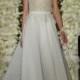 Reem Acra Featured Sheer Crop Top Wedding Dresses And Full Embroidered Skirts For Fall 2015