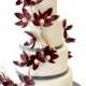 Cymbidium Orchid Wedding Cake » Spring Wedding Cakes