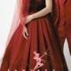 Vampire Red Wedding Dress Available In Every Color