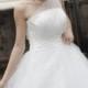 Vintage Inspried POLKA DOTS Tea Length Wedding Dress--Make To Measurement