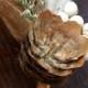 All Natural Winter Pine Cone Flower Boutonniere Corsage