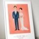 Custom Guestbook Poster / Wedding Portrait / Print It Yourself Digital File