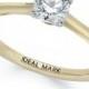 Idealmark Certified Diamond Solitaire Engagement Ring in 18k Gold (1/2 ct. t.w.)