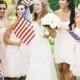 Patriotic Backyard Wedding In Maryland