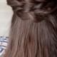 Romantic DIY Braided Half-Up Bridal Hairstyle 