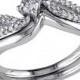 1/4 CT. T.W. Diamond Bridal Ring Set in Sterling Silver (GH I2-I3)