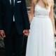 Dreamy Sheer Neck Wedding Dress With Stunning Soft Tulle Skirt And Sheer Lace Detailing