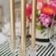 Modern Glamour: Monochrome, Gold & Pink - A Winter Wedding Table