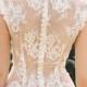 OFFER! Designer Wedding Gown Bohemian Wedding Dress Lace Back Dress From Chiffon Made To Order