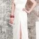 Amazing Taffeta & Satin Sheath One Shoulder Natural Waist Slit Formal Dress