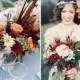 Copper, cinnamon and red barn wedding inspiration for fall 