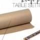 Make Your Own Kraft Table Settings