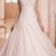 Cap Sleeves Sweetheart A-line Lace Appliques Keyhole Back Wedding Dresses