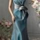 Jasper Elegant Floor Length A-line V-neck Bridesmaid Dress