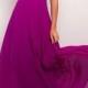Attractive Chiffon Sheath Empire Waist Strapless Sweetheart Full Length Evening Gown With Beadings and Manmade Diamonds