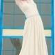 A-line Compsite Silk-like & Poly Satin Beaded Prom Dress 80805