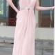 A-line Poly Satin & Composite Silk-like Beaded Prom Dress 80832