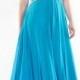 Alluring Chiffon A-line Sweetheart Beaded Shoulder Strap Empire Waist Plus Size Ruched Evening Dress With Train