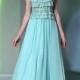 Alluring Chiffon Jewel Neckline Floor-length A-line Formal Dress
