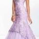 Alluring Lace & Tulle Sweetheart Neckline Floor-length Mermaid Evening Dress