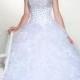 Alluring Organza & Lace Sweetheart Neckline Floor-length Ball Gown Prom Dress