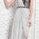 Amazing & stylish A-line Bateau Neckline Raised Waist Floor-length Prom Dress