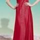Amazing A-line One Shoulder No Waistline Long Ruched Beaded Party Dress