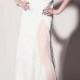 Amazing Slik-like Chiffon A-line Beaded One Shoulder Strap Ruched Prom Dress