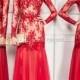 Cheap Cap Sleeve Prom Dress - Discount Sheer Appliqued Long Sleeve Zuhair Murad Evening Gowns Online with $123.85/Piece 