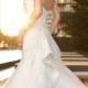 Fashion Trumpet Mermaid Sweetheart Beaded Lace Wedding Dresses