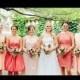 2015 Coral Bridesmaid Dresses Collection