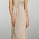 Strapless A-line Sweetheart Empire Bridesmaid Dress