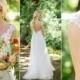 Whimsical Garden Wedding in Peach and Silver Grey {Nikki Meyer Photography}