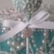 Tiffany Blue Cake Pops - Breakfast At Tiffany's - Bridal Shower - Wedding - Birthday- Edible Favor